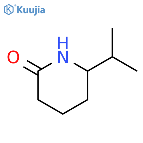 2-Piperidinone, 6-(1-methylethyl)- structure