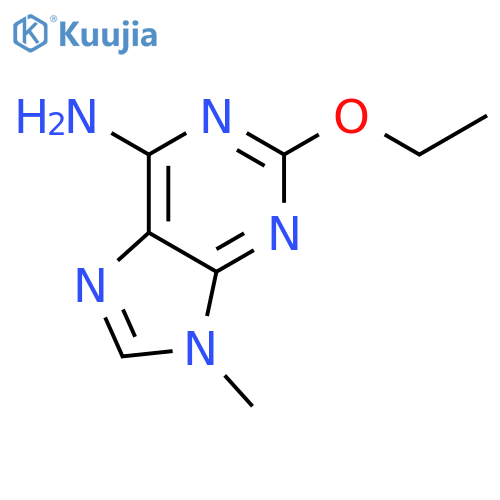 2-Ethoxy-9-methyl-9H-purin-6-amine structure