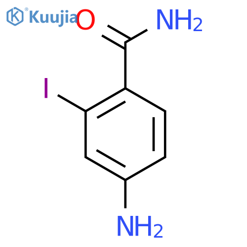 4-Amino-2-iodobenzamide structure