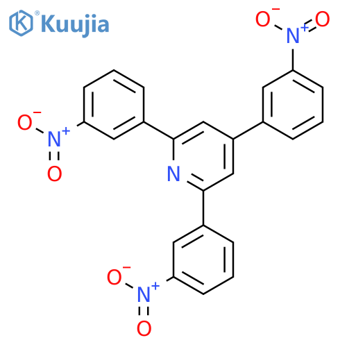 Pyridine, 2,4,6-tris(3-nitrophenyl)- structure