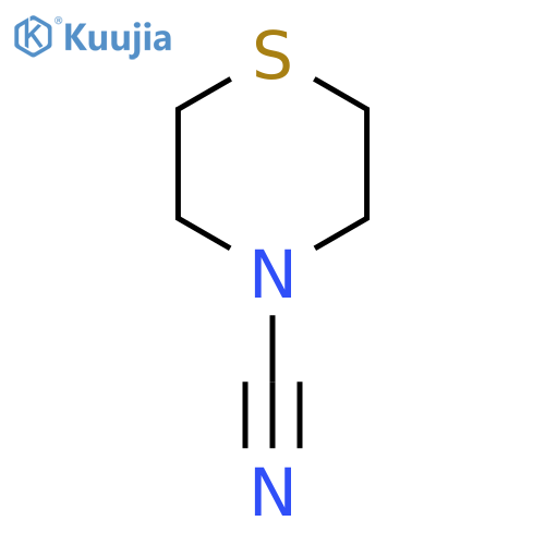 Thiomorpholine-4-carbonitrile structure