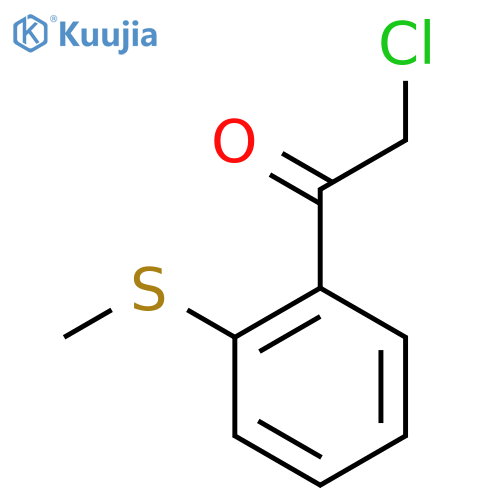 2-chloro-1-2-(methylsulfanyl)phenylethan-1-one structure