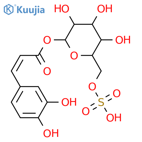 1-O-Caffeoylgalactose; 6-O-Sulfate structure