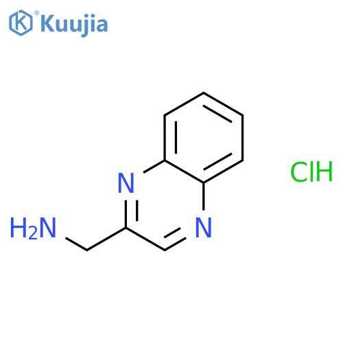 Quinoxalin-2-ylmethanamine hydrochloride structure