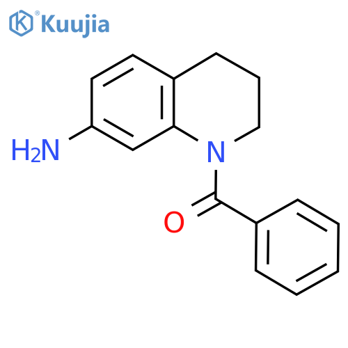 1-Benzoyl-1,2,3,4-tetrahydroquinolin-7-amine structure