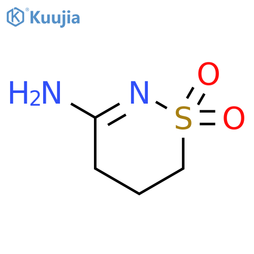 3-amino-5,6-dihydro-4H-1lambda6,2-thiazine-1,1-dione structure