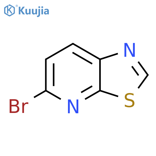 Thiazolo[5,4-b]pyridine, 5-bromo- structure