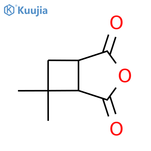 6,6-Dimethyl-3-oxabicyclo[3.2.0]heptane-2,4-dione structure