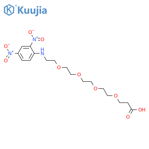 DNP-PEG4-acid structure