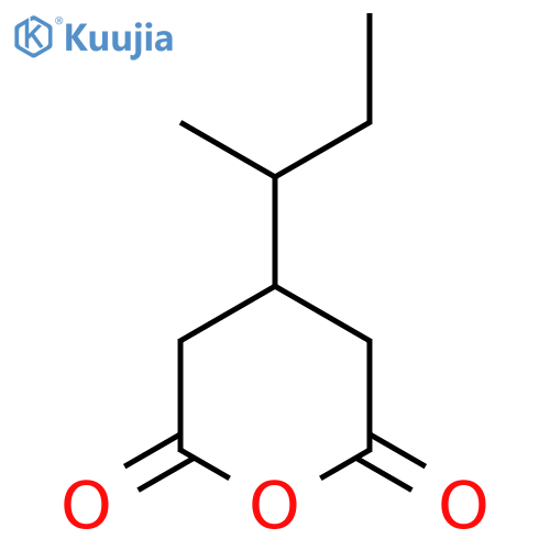4-(butan-2-yl)oxane-2,6-dione structure