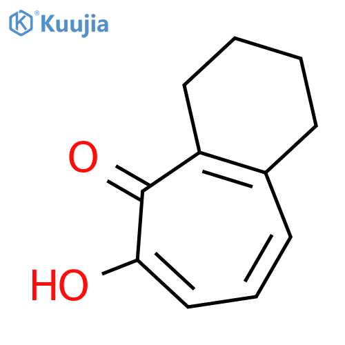 5H-BENZOCYCLOHEPTEN-5-ONE, 1,2,3,4-TETRAHYDRO-6-HYDROXY- structure