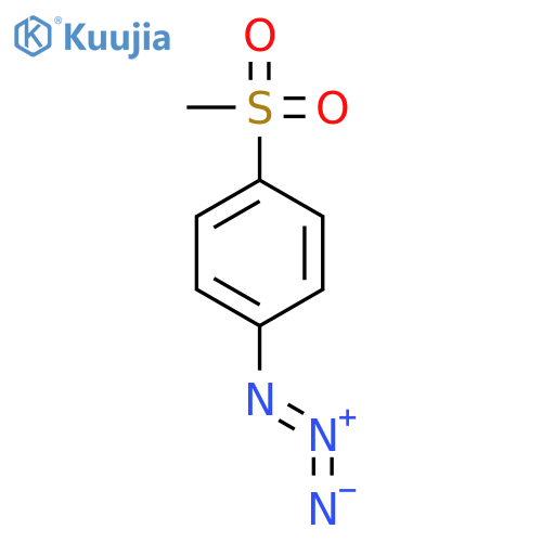 1-azido-4-methanesulfonylbenzene structure