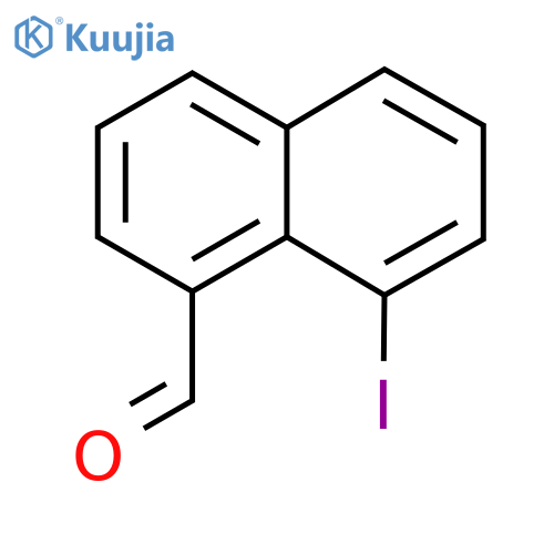 8-Iodonaphthalene-1-carboxaldehyde structure