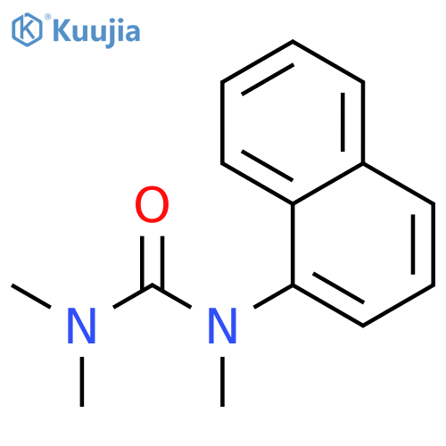 Urea, trimethyl-1-naphthalenyl- structure