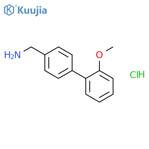 2'-Methoxy-biphenyl-4-methanamine Hydrochloric Acid Salt structure