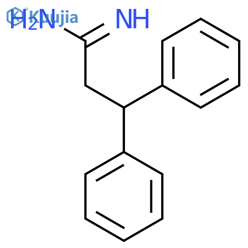 3,3-Diphenylpropanimidamide structure