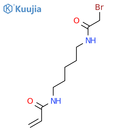 N-(5-Bromoacetamidylpentyl) acrylamide structure