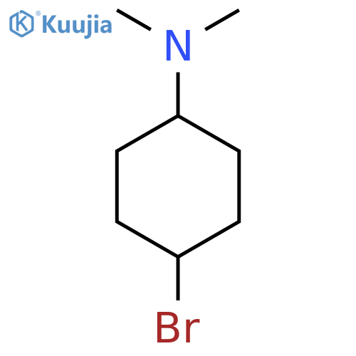 (4-Bromo-cyclohexyl)-dimethyl-amine structure