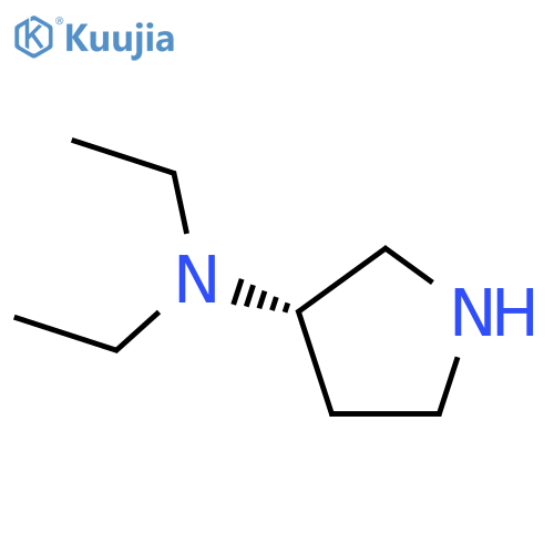 (3S)-N,N-diethylpyrrolidin-3-amine structure