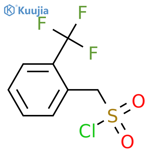 2-Trifluoromethylbenzylsulfonyl Chloride structure