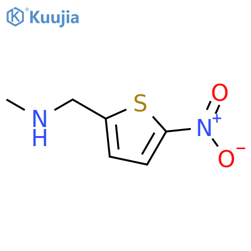 methyl(5-nitrothiophen-2-yl)methylamine structure