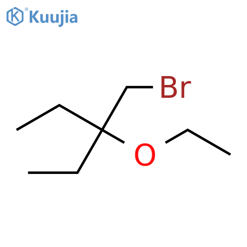 Pentane, 3-(bromomethyl)-3-ethoxy- structure