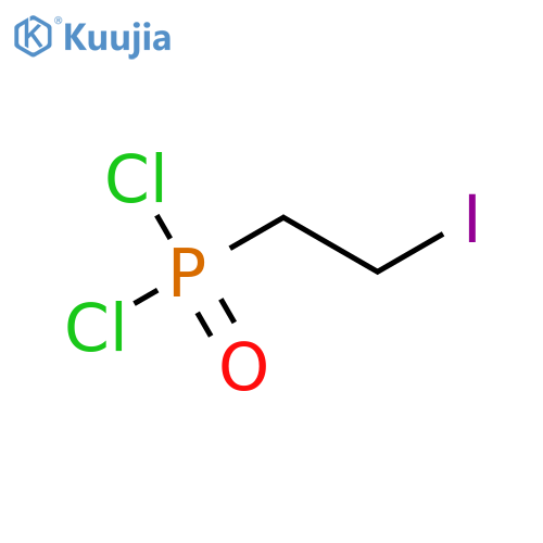 (2-Iodoethyl)phosphonoyl dichloride structure