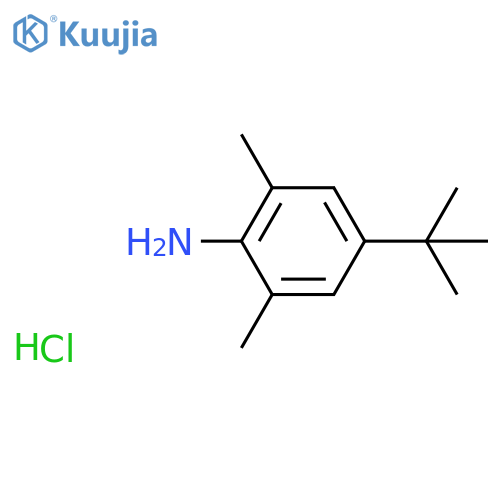 4-(tert-Butyl)-2,6-dimethylaniline hydrochloride structure