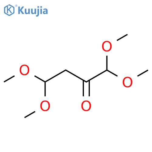 1,1,4,4-tetramethoxybutan-2-one structure