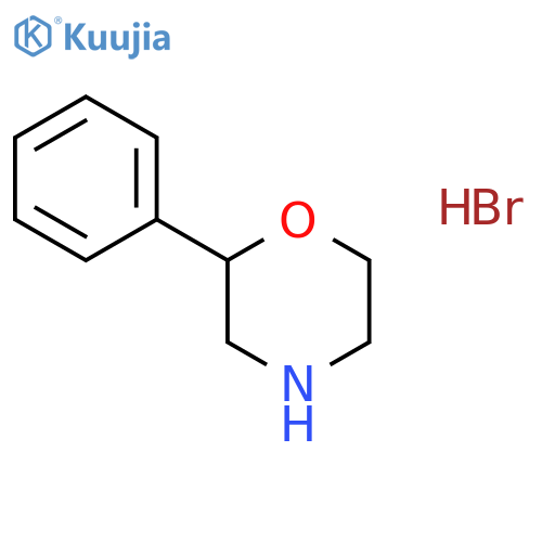 2-Phenylmorpholine hydrobromide structure