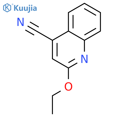 4-Quinolinecarbonitrile,2-ethoxy- structure
