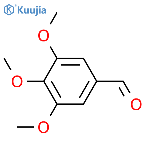 3,4,5-Trimethoxybenzaldehyde structure