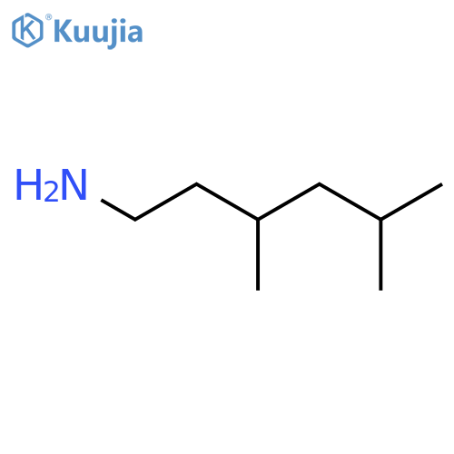 3,5-dimethylhexan-1-amine structure