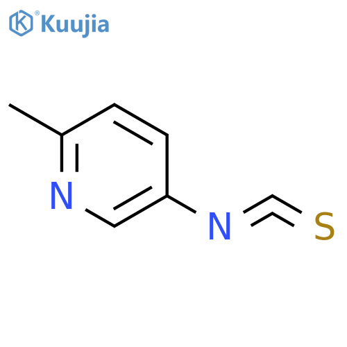 5-isothiocyanato-2-methylpyridine structure