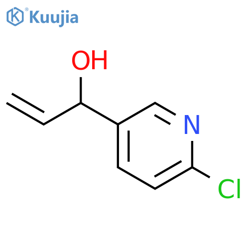 1-(6-chloropyridin-3-yl)prop-2-en-1-ol structure