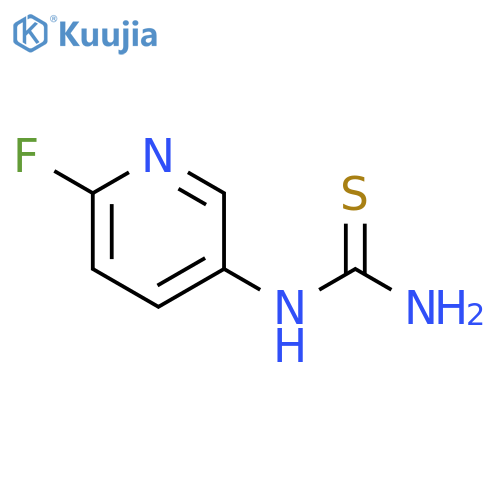Thiourea, N-(6-fluoro-3-pyridinyl)- structure