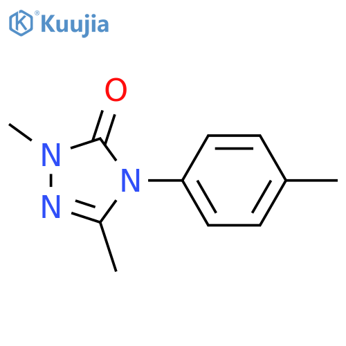 2,5-DIMETHYL-4-(4-METHYLPHENYL)-2,4-DIHYDRO-3H-1,2,4-TRIAZOL-3-ONE structure