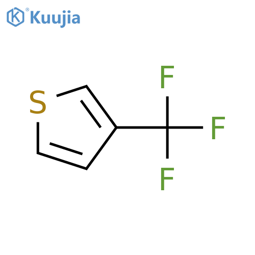 Thiophene,3-(trifluoromethyl)- structure