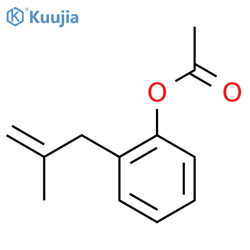 3-(2-Acetoxyphenyl)-2-methyl-1-propene structure