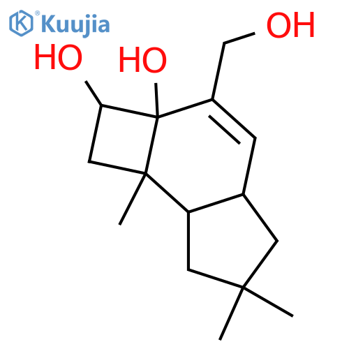 7-Protoilludene-5,6,14-triol; (5α,6α)-form structure