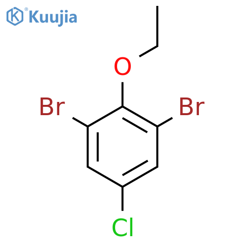 1,3-Dibromo-5-chloro-2-ethoxybenzene structure