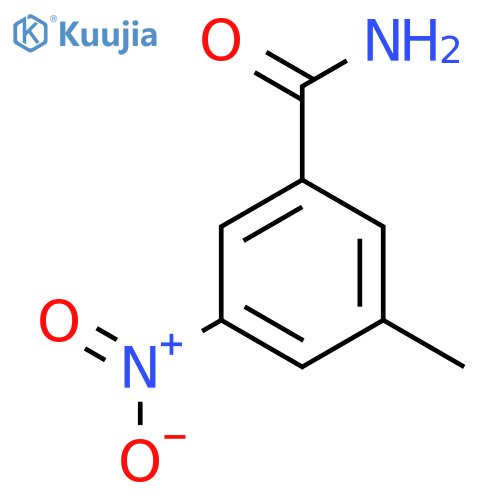 Benzamide, 3-methyl-5-nitro- structure