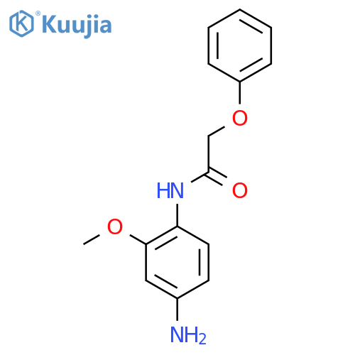 N-(4-Amino-2-methoxyphenyl)-2-phenoxyacetamide structure