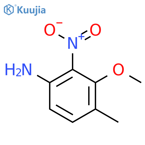 3-Methoxy-4-methyl-2-nitroaniline structure