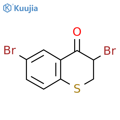 3,6-Dibromothiochroman-4-one structure