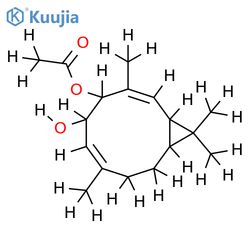 3-Ac-(2beta,3alpha)-2,3-Dihydroxybicyclogermacrene structure