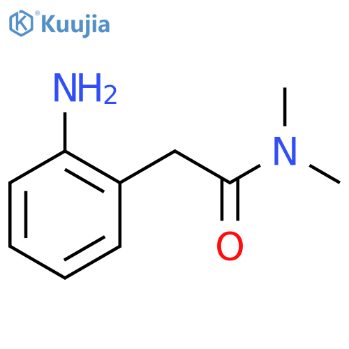 2-(2-Aminophenyl)-N,N-dimethylacetamide structure