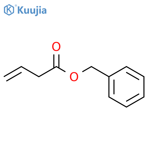 3-Butenoic acid, phenylmethyl ester structure