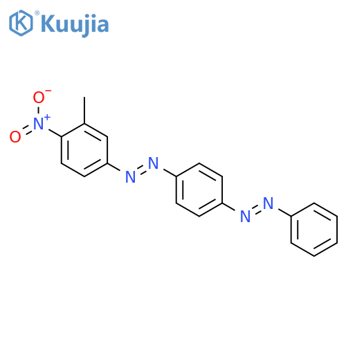 Diazene, [4-[(3-methyl-4-nitrophenyl)azo]phenyl]phenyl- structure