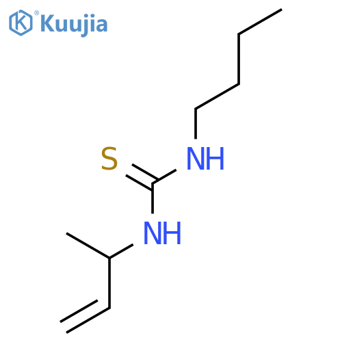 3-(but-3-en-2-yl)-1-butylthiourea structure